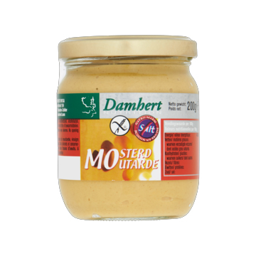 Damhert Nutrition Mosterd Natriumarm 200g