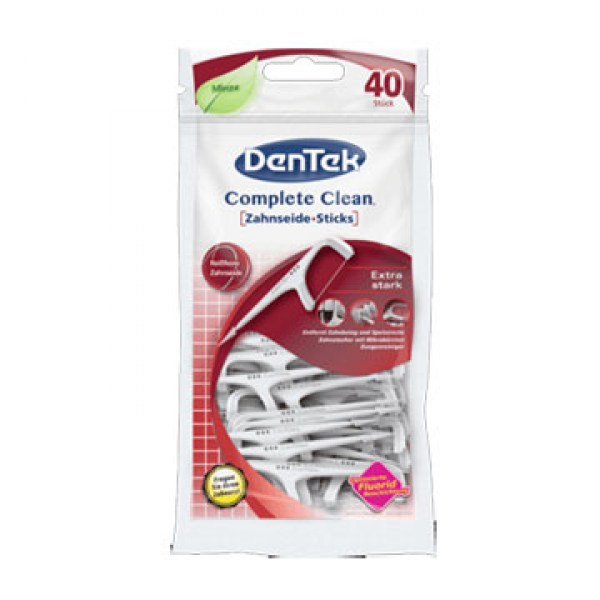 Dentek Toothbrush Sticks Complete Clean 40 pieces