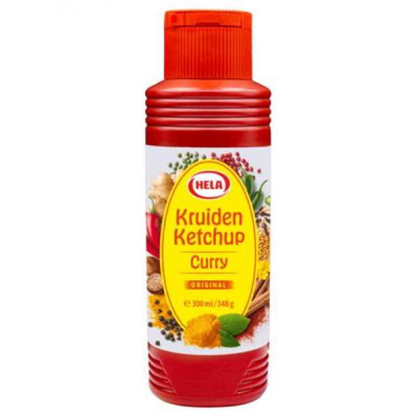 Hela curry kruidenketchup original 300ml