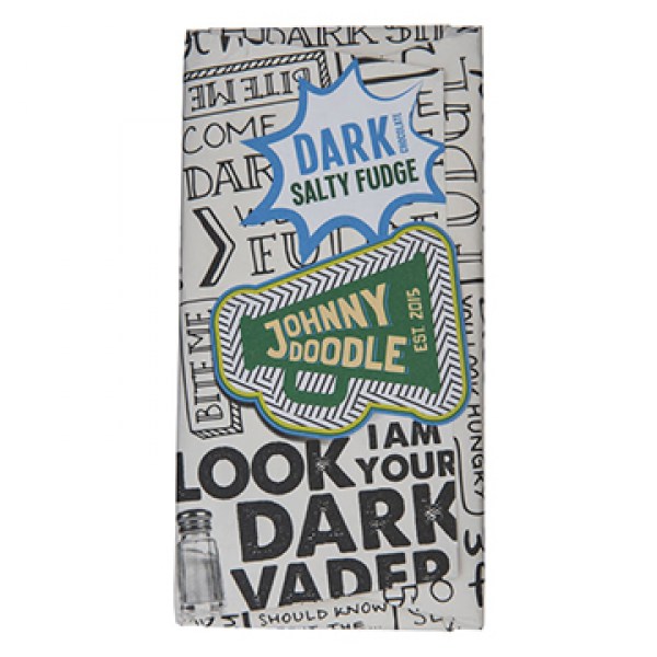 Johnny Doodle Dark chocolate salty fudge