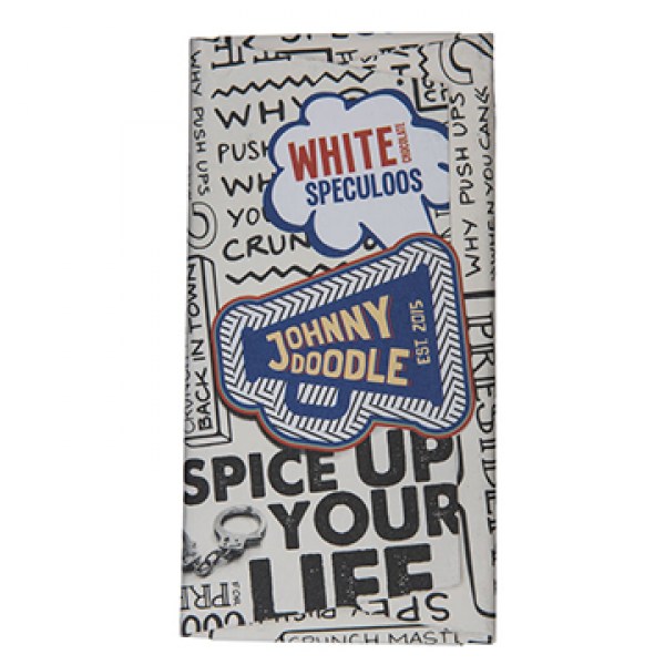 Johnny Doodle White chocolate speculoos 180g