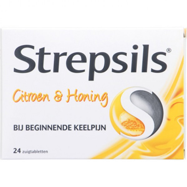 Strepsils Strepsils Citroen honing 24pieces