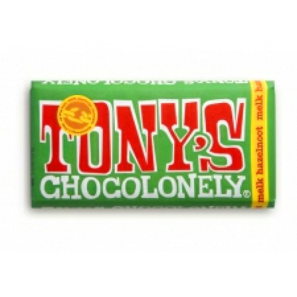 Tony's chocolonely Hazelnut chocolate bar