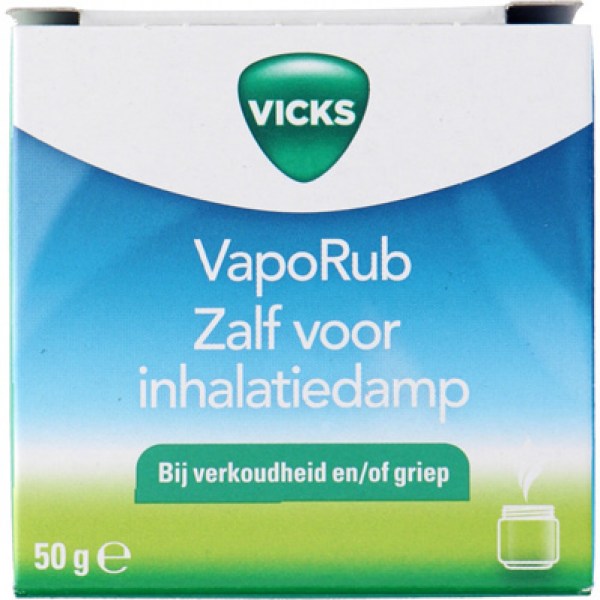 Vicks VapoRub zalf voor inhalatiedamp 50g
