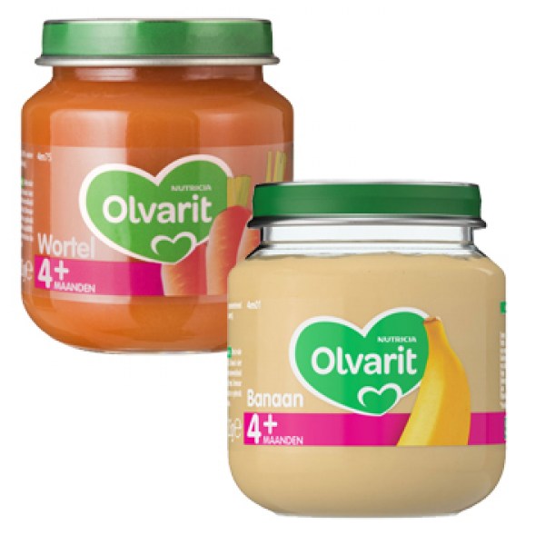 Olvarit baby food 4 month