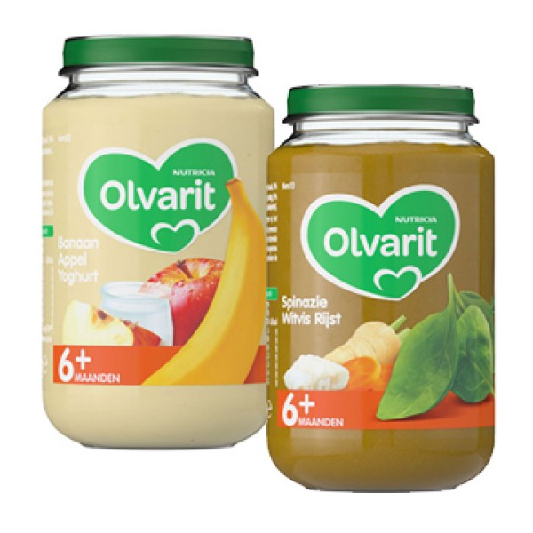 Olvarit Baby food for babies age of 6 months