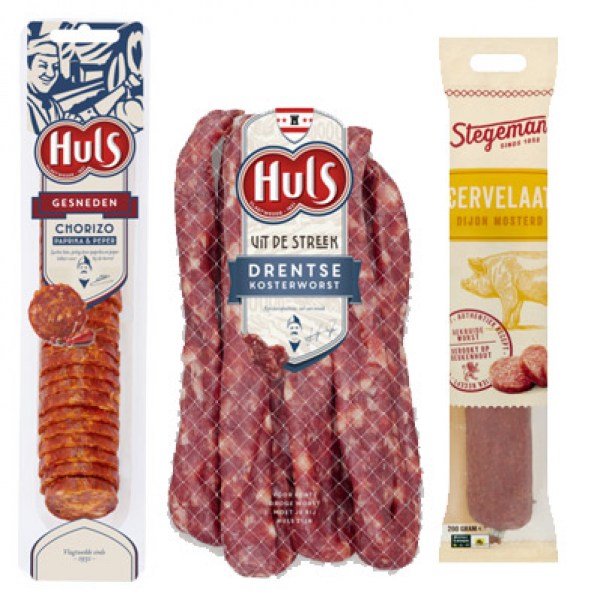 Dutch dry sausage
