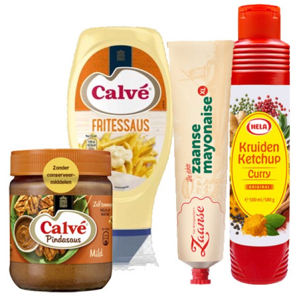 dutch sauces mayonaise sate curry