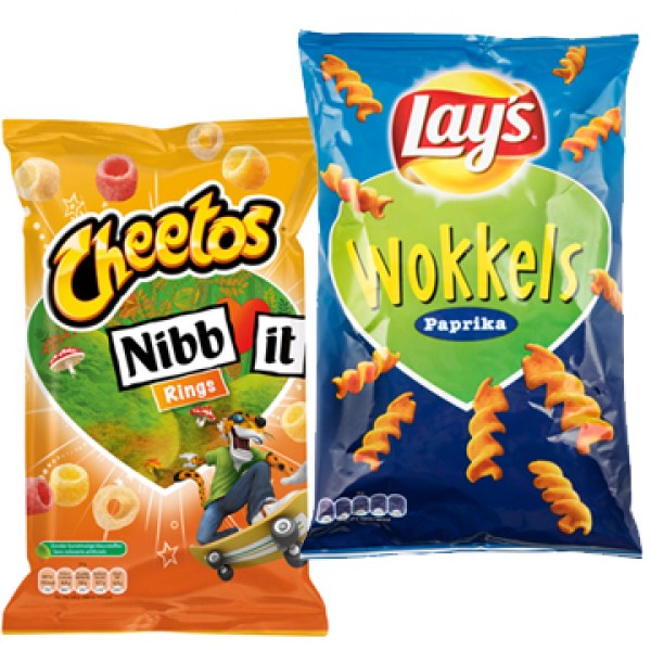 Nibb it Chips and Lays Wokkels