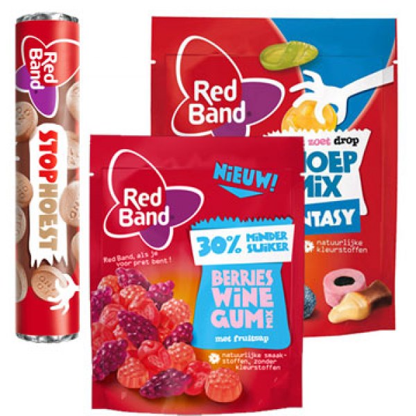 Red Band fruit Licorice Candy