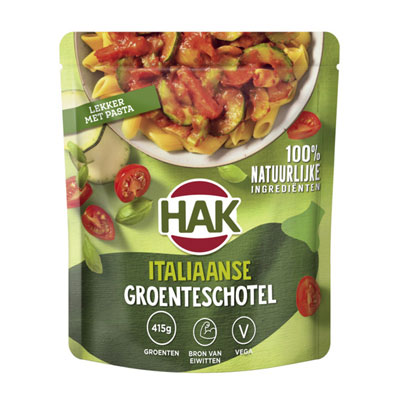 Hak Italiaanse groenteschotel stazak 500g
