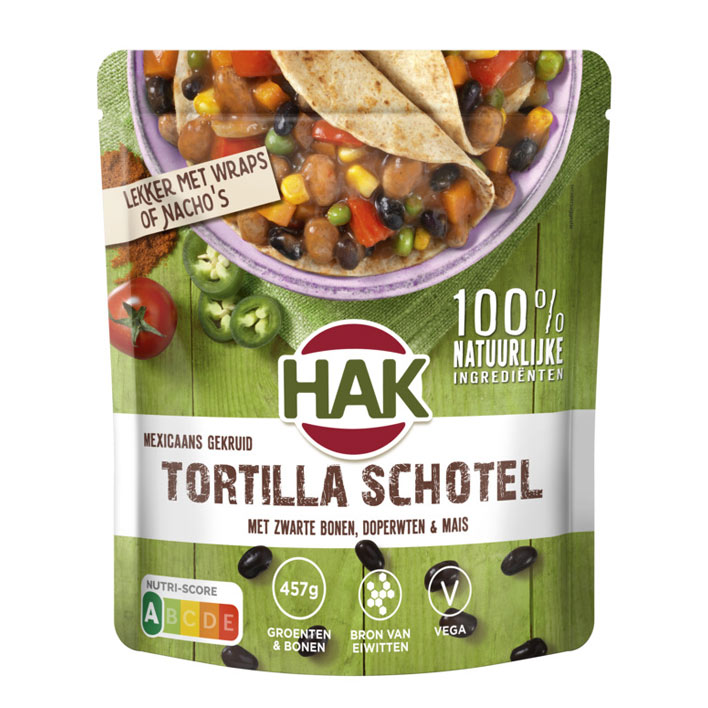 Hak Tortilla schotel 550g