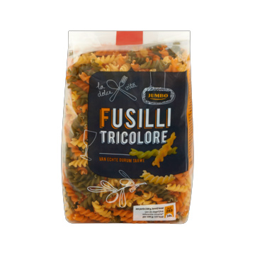 Jumbo Fusilli Tricolore 500g