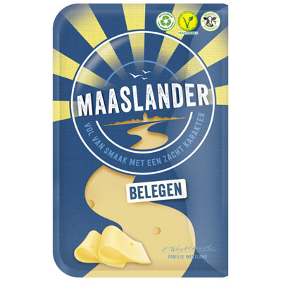 Maaslander Belegen 50plus slices 200g