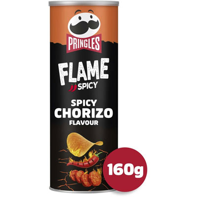 Pringles Flame spicy chorizo flavour