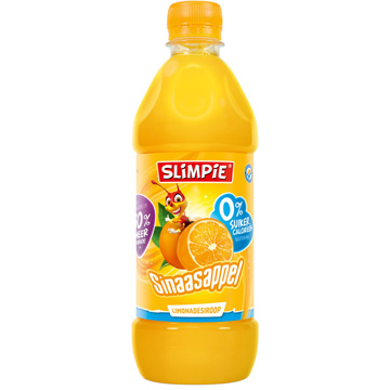 Slimpie Orange syrup drink no sugar no calorie