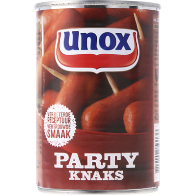 Unox Worst knaks party 400g