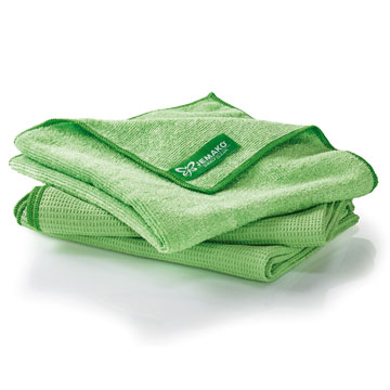 Jemako Window cleaner cloth set green