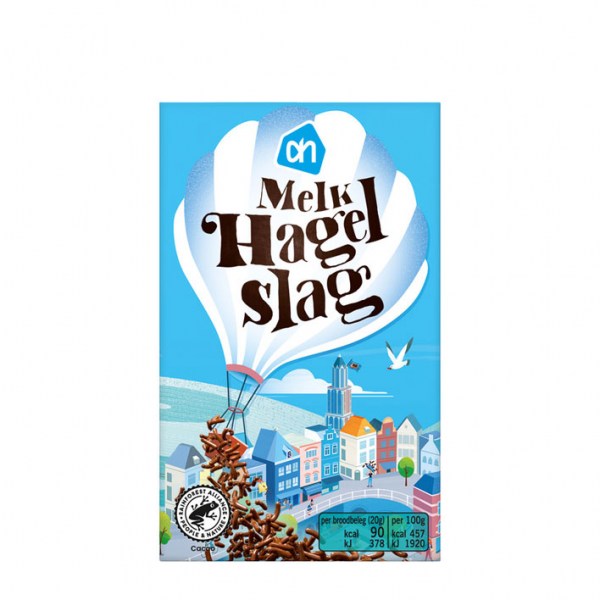 AH Chocolade hagel melk