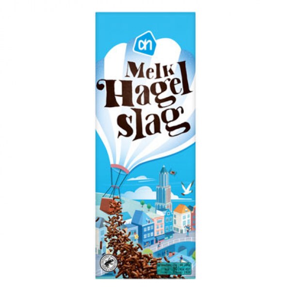 AH Chocolade hagel melk 600g