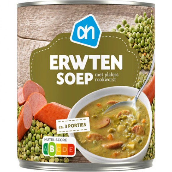 AH Rijkgevulde erwtensoep 800ml