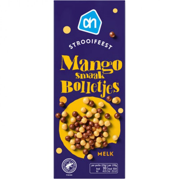 AH Strooifeest mango melk 200g