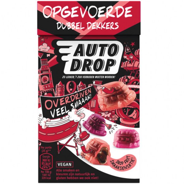 Autodrop Opgevoerde dubbel dekkers 270g