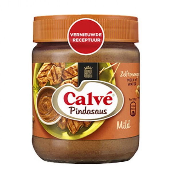 Calve Satay Sauce Mild 350g (Mild spicy)