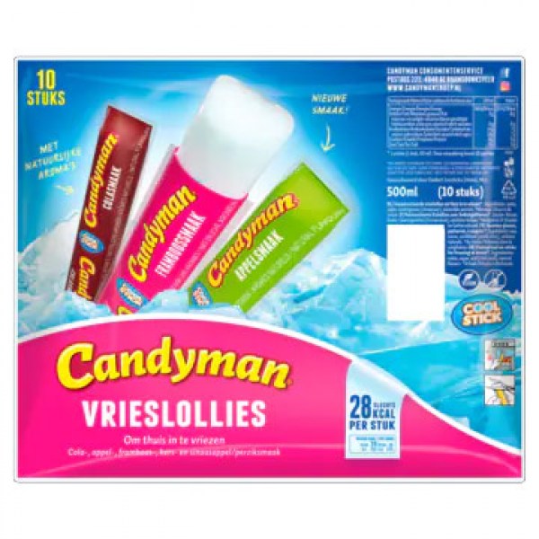Candyman vries lollies 10ps