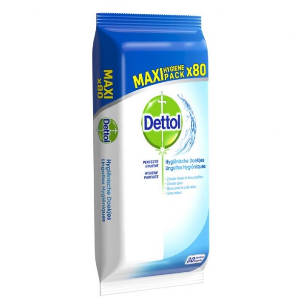 Dettol Cleanser 80 wipes