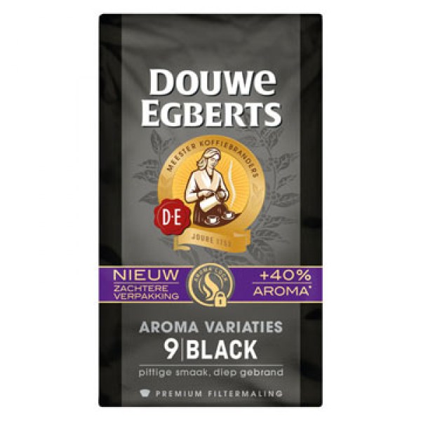 Douwe Egberts Black 9 filter koffie 250g