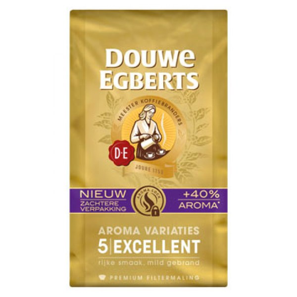 vacature voor mij moe Douwe Egberts Excellent 5 filter koffie 250g - Hollandforyou