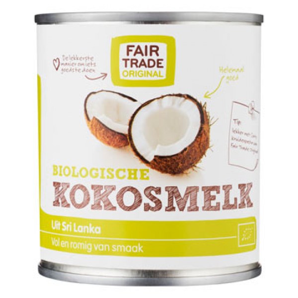 Fair Trade Original Kokos melk biologisch 270ml