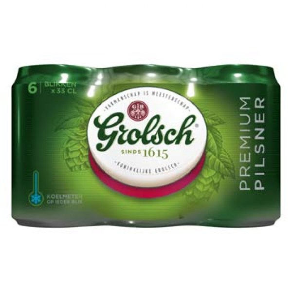 Grolsch Premium pilsner sixpack