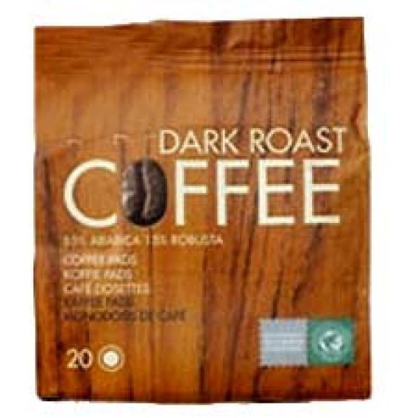 Hema dark roast coffee pods