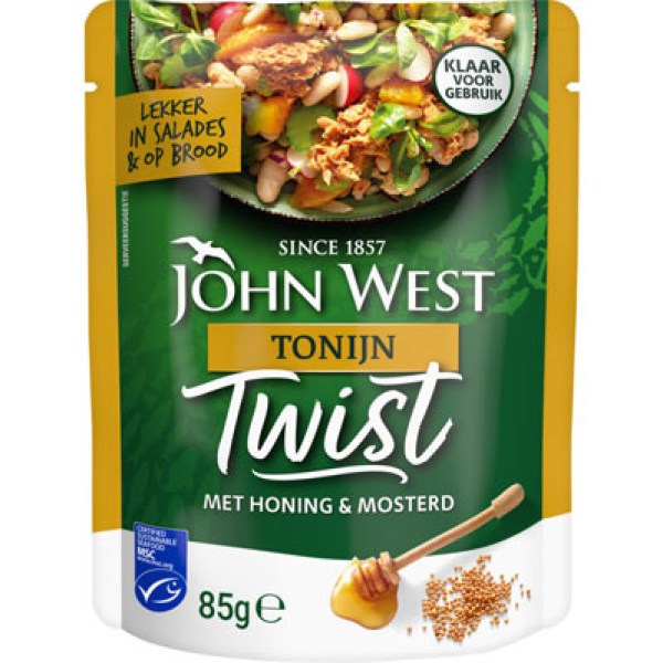 John West Tonijn twist met honing mosterd