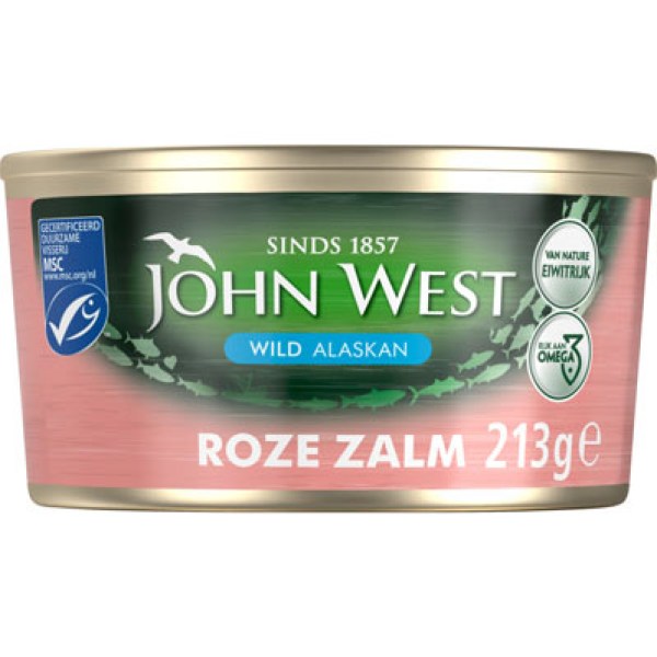 John West pink zalm 213g