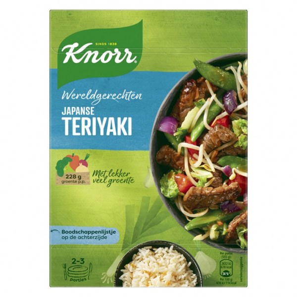 Knorr Wereldgerechten japanse teriyaki 318g