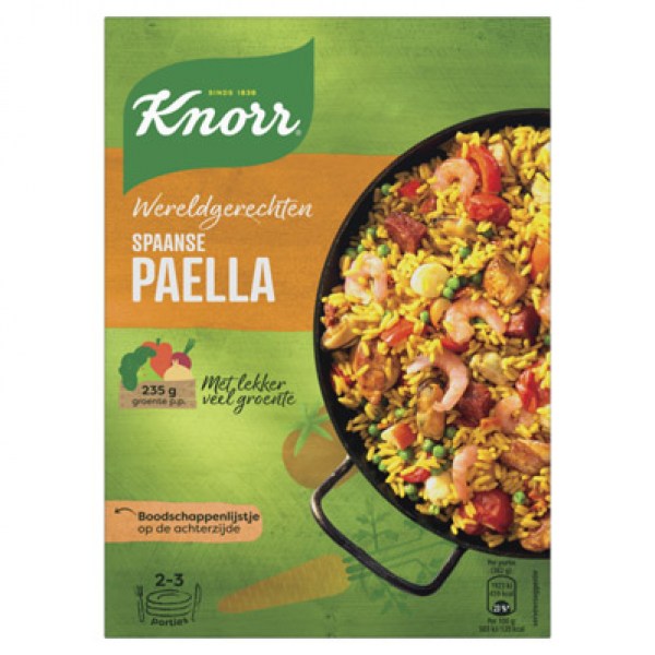 Knorr Wereldgerechten spaanse paella 261g