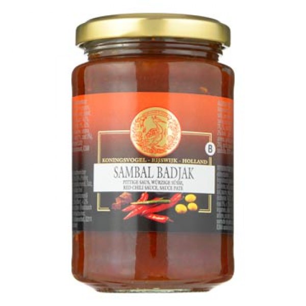 Koningsvogel Sambal badjak 200g