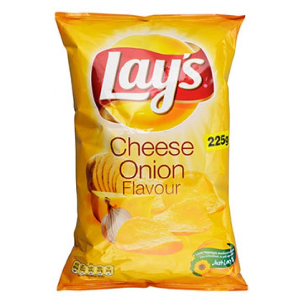 Lays Cheese onion 225g