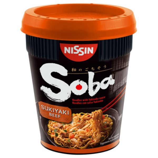 Nissin Soba cup sukiyaki beef 90g