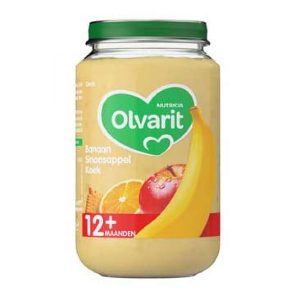 Olvarit Banaan sinaas appel koek 12 mnd