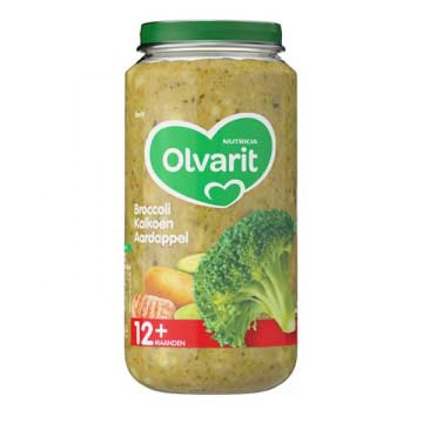 Olvarit Broccoli kalkoen aardappel 12mnd