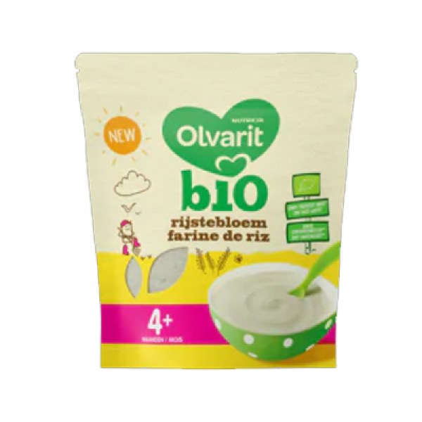 Olvarit Rijstebloem 4+ Maanden Bio 180g