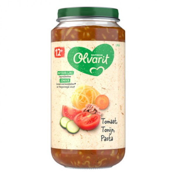 Olvarit Tomaat Tonijn pasta-12+ mnd