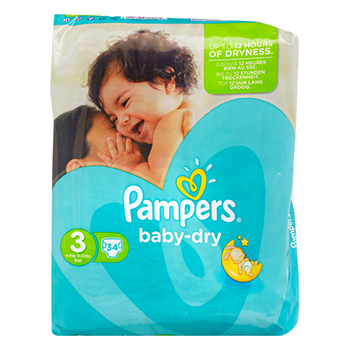 Pampers Diapers baby dry midi 3