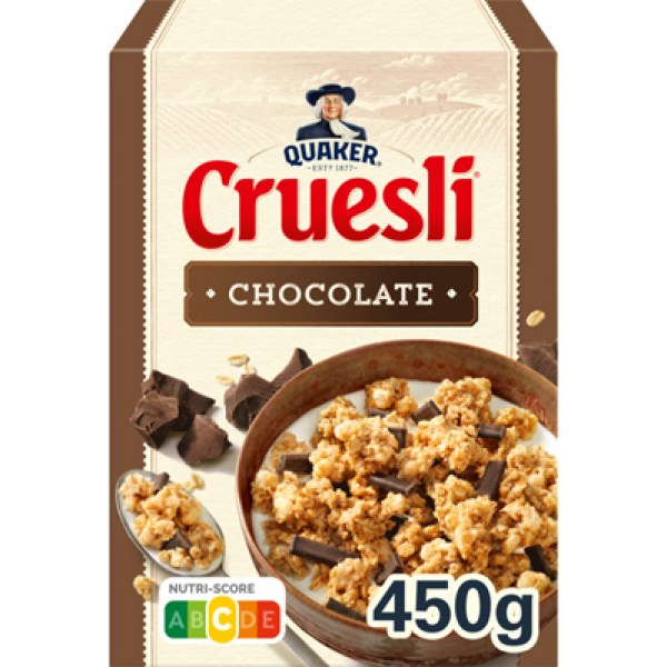 Quaker Cruesli chocolade 450g