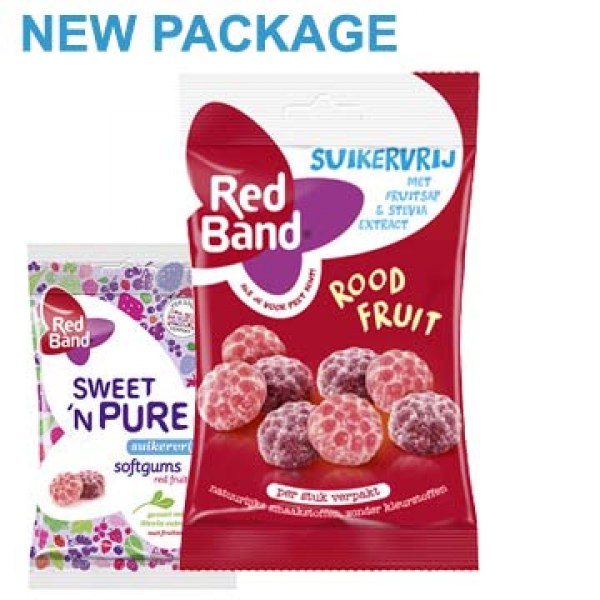REDBAND SWEET N PURE red fruit 70g