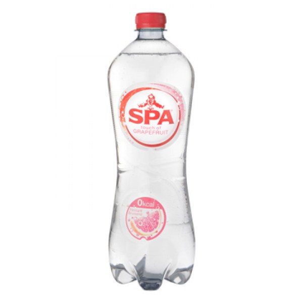 Spa Sparkling Mineral water GrapeFruit 1 ltr